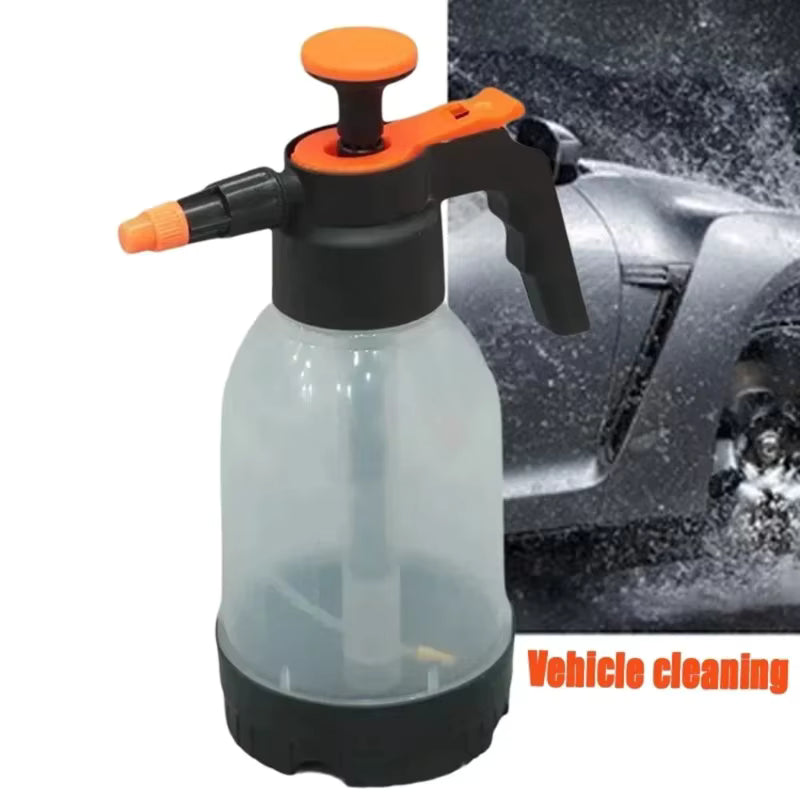1.2L Handheld Pressure Spray Bottle – Multi-Purpose Car Wash & Home Cleaning Sprayer